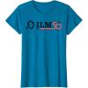 imageILM 50th Anniversary Industrial Light ampamp Magic Logo TShirtSapphire Blue