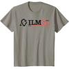 imageILM 50th Anniversary Industrial Light ampamp Magic Logo TShirtSlate Grey