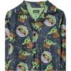 imageSTAR WARS Boys 2Piece Button Front Pajama Set Soft ampamp Cute for KidsMighty Child 2