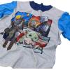 imageSTAR WARS Boys 3Piece Loosefit Pajama Set Soft ampamp Cute for KidsMando Story