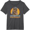 imageStar Wars  Chewbacca TShirtDark Heather Grey