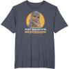 imageStar Wars  Chewbacca TShirtHeather Blue