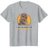 imageStar Wars  Chewbacca TShirtHeather Grey