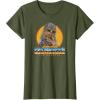imageStar Wars  Chewbacca TShirtOlive Green