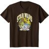 imageStar Wars  Collegiate TShirtBrown