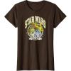 imageStar Wars  Collegiate TShirtBrown