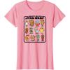 imageStar Wars  Galactic Pals of Star Wars TShirtPink