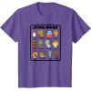 imageStar Wars  Galactic Pals of Star Wars TShirtPurple Heather