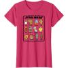 imageStar Wars  Galactic Pals of Star Wars TShirtRed Heather