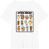 imageStar Wars  Galactic Pals of Star Wars TShirtWhite