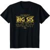 imageStar Wars Best Big Sis in the Galaxy Family Trip Birthday TShirtBlack