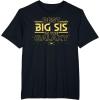 imageStar Wars Best Big Sis in the Galaxy Family Trip Birthday TShirtBlack