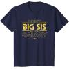 imageStar Wars Best Big Sis in the Galaxy Family Trip Birthday TShirtNavy Blue