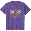 imageStar Wars Best Big Sis in the Galaxy Family Trip Birthday TShirtPurple Heather