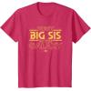 imageStar Wars Best Big Sis in the Galaxy Family Trip Birthday TShirtRed Heather