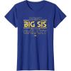 imageStar Wars Best Big Sis in the Galaxy Family Trip Birthday TShirtRoyal Blue