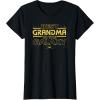 imageStar Wars Best Grandma in the Galaxy Birthday Mothers Day TShirtBlack