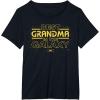 imageStar Wars Best Grandma in the Galaxy Birthday Mothers Day TShirtBlack