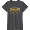 imageStar Wars Best Grandma in the Galaxy Birthday Mothers Day TShirtDark Heather Grey