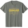 imageStar Wars Best Grandma in the Galaxy Birthday Mothers Day TShirtOlive Heather