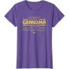 imageStar Wars Best Grandma in the Galaxy Birthday Mothers Day TShirtPurple Heather