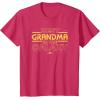 imageStar Wars Best Grandma in the Galaxy Birthday Mothers Day TShirtRed Heather