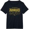imageStar Wars Best Marido in the Galaxy Husband Birthday Spanish TShirtBlack