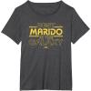 imageStar Wars Best Marido in the Galaxy Husband Birthday Spanish TShirtDark Heather Grey