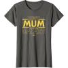 imageStar Wars Best Mum in the Galaxy Birthday Mothers Day TShirtAsphalt Grey