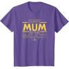 imageStar Wars Best Mum in the Galaxy Birthday Mothers Day TShirtPurple Heather