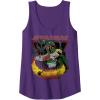 imageStar Wars Boba Fett Tatooine Flame Retro Poster Tank TopPurple