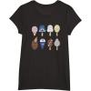 imageStar Wars Characters as Nostalgic Ice Cream TShirtBlack