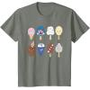 imageStar Wars Characters as Nostalgic Ice Cream TShirtOlive Heather