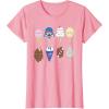imageStar Wars Characters as Nostalgic Ice Cream TShirtPink