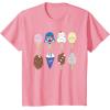 imageStar Wars Characters as Nostalgic Ice Cream TShirtPink