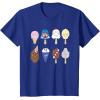 imageStar Wars Characters as Nostalgic Ice Cream TShirtRoyal Blue