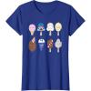 imageStar Wars Characters as Nostalgic Ice Cream TShirtRoyal Blue