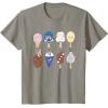 imageStar Wars Characters as Nostalgic Ice Cream TShirtSlate Grey