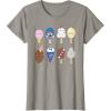 imageStar Wars Characters as Nostalgic Ice Cream TShirtSlate Grey