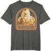 imageStar Wars Chewbacca Retro Chewie Vintage Graphic TShirt TShirtAsphalt Grey