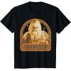 imageStar Wars Chewbacca Retro Chewie Vintage Graphic TShirt TShirtBlack