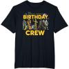 imageStar Wars Classic Characters Birthday Crew Party Matching TShirtBlack