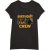 imageStar Wars Classic Characters Birthday Crew Party Matching TShirtBlack