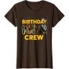 imageStar Wars Classic Characters Birthday Crew Party Matching TShirtBrown