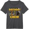 imageStar Wars Classic Characters Birthday Crew Party Matching TShirtDark Heather Grey
