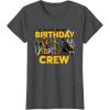 imageStar Wars Classic Characters Birthday Crew Party Matching TShirtDark Heather Grey