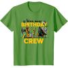 imageStar Wars Classic Characters Birthday Crew Party Matching TShirtGrass Green
