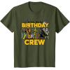 imageStar Wars Classic Characters Birthday Crew Party Matching TShirtOlive Green