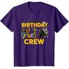 imageStar Wars Classic Characters Birthday Crew Party Matching TShirtPurple