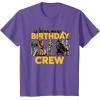 imageStar Wars Classic Characters Birthday Crew Party Matching TShirtPurple Heather